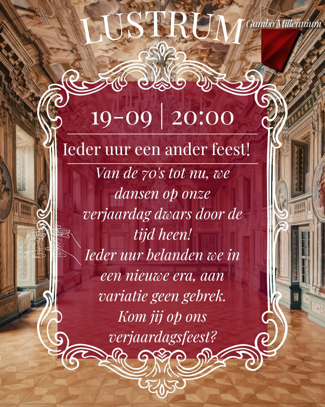 Ieder uur een ander feest!