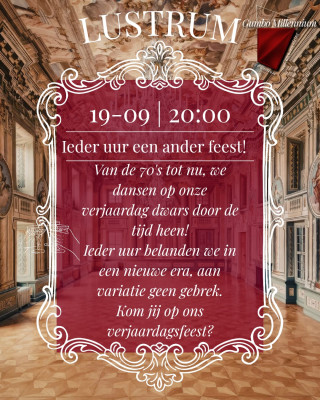 Ieder uur een ander feest!