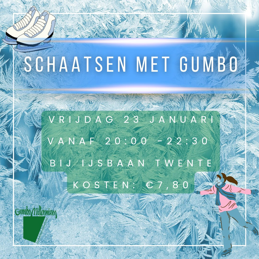 Schaatsen met Gumbo 2026