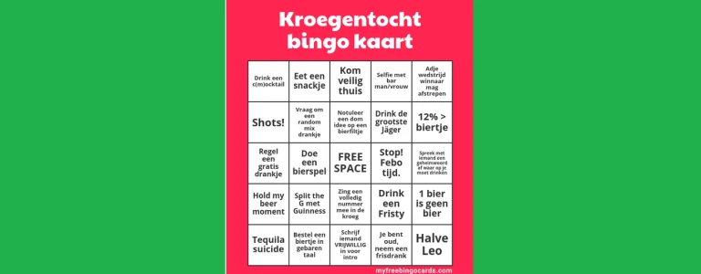 Meeloopdag kroegentocht